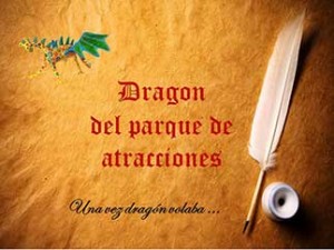 cuentos infantiles cortos. El dragon del parque de atracciones