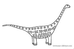 dibujos-para-colorear-barosaurus