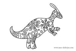 dibujos-para-colorear-parasaurolophus